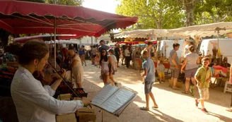 Marché de Jaujac