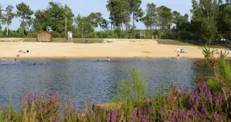 Plage du lac de Montendre