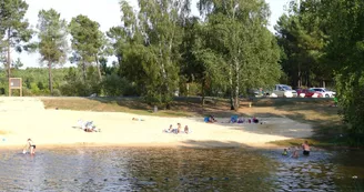 Plage du lac de Montendre