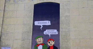 Mur peint "Les Pieds Nickelés" Mur peint "Les Pieds Nickelés"