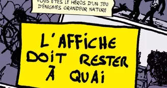 Enquête urbaine : L'affiche doit rester à quai