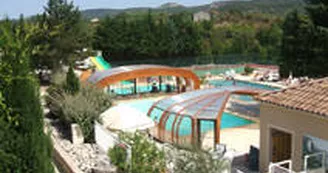 Aire de service/accueil camping-car au camping du Cros d'Auzon