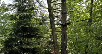 Parcours accrobranche - Base de loisirs le Mas de l'Ayre