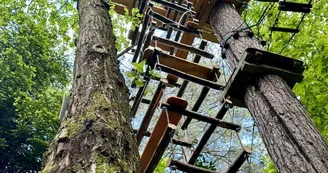Parcours accrobranche - Base de loisirs le Mas de l'Ayre