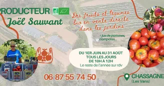 Fruits et légumes BIO - Joël SAUVANT Fruits et légumes BIO - Joël SAUVANT