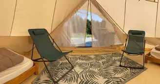 Tente tipi - Camping La Ferme de Simondon Tente tipi - Camping La Ferme de Simondon