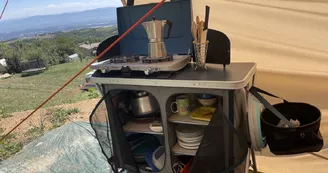 Tente tipi - Camping La Ferme de Simondon Tente tipi - Camping La Ferme de Simondon