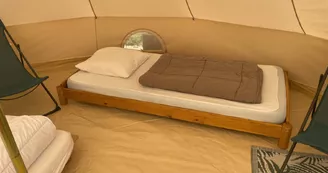 Tente tipi - Camping La Ferme de Simondon Tente tipi - Camping La Ferme de Simondon