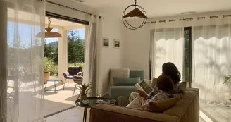 Villa Carpe Diem, gîte bien-être 4 * accessible PMR, climatisation /mini-piscine privée, SPA et sauna 2-3 personnes SUD Ardèche Villa Carpe Diem, gîte bien-être 4 * accessible PMR, climatisation /mini-piscine privée, SPA et sauna 2-3 personnes SUD Ardèche