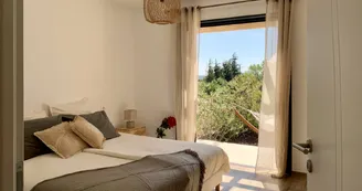 Villa Le Bélieu, gîte 4 * accessible PMR, climatisation /grande piscine privée, 4-5 personnes SUD Ardèche