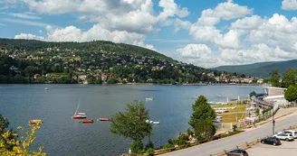 La roche du lac