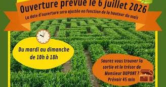 Pop's Aventures Labyrinthe de maïs Pop's Aventures Labyrinthe de maïs