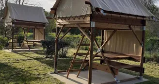 Ouzouer sur trézée-camping municipal de la Trézée- Bivouac