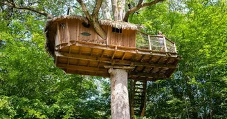 Camping Parc de Fierbois - Cabane dans les arbres Camping Parc de Fierbois - Cabane dans les arbres