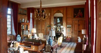Grand Salon ©Chateau de la Rivière Grand Salon ©Chateau de la Rivière