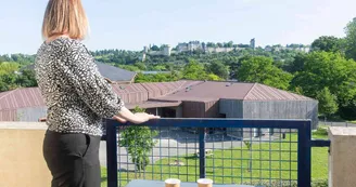 Balvon vue Forteresse Hôtel Ibis Styles Chinon Balvon vue Forteresse Hôtel Ibis Styles Chinon