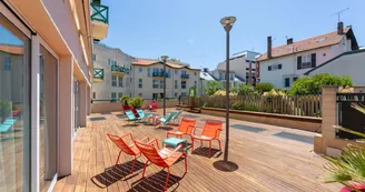 Résidence Haguna - Biarritz - Terrasse reception Résidence Haguna - Biarritz - Terrasse reception