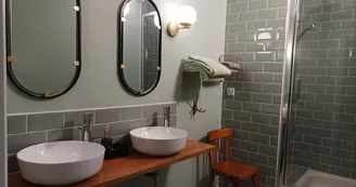 Chambre d'hôte Lasmarenx - Jurançon - bain Chambre d'hôte Lasmarenx - Jurançon - bain