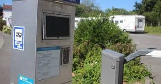 Aire de camping car Paiement