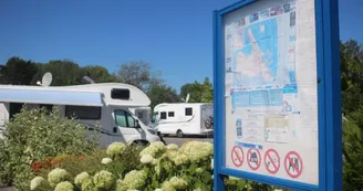 Aire de camping car Panneau