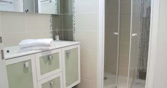 La salle d'eau d'un appartement La salle d'eau d'un appartement