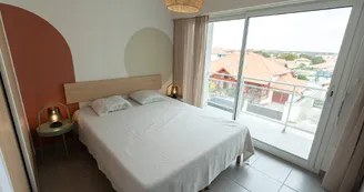 Chambre  dans résidence de vacances pres de la plage à Vieux Boucau dans les Landes.