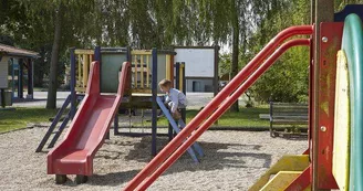 L'aire de jeux pour enfants