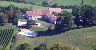 Domaine Oronozia- vue aérienne-Baigorri