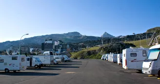 Aire de camping-cars de La Pierre Saint-Martin - Eté