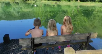 etang ponton enfants etang ponton enfants