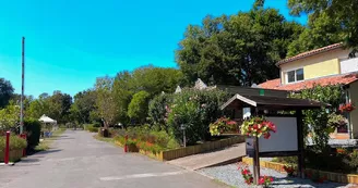entrée camping