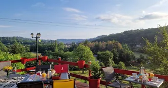 Petits déjeuners en terrasse