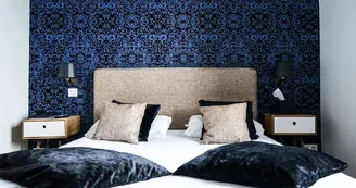 Exemple d'une chambre type "suite". Exemple d'une chambre type "suite".
