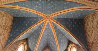 Eglise Saint Jacques le majeur - plafond peint Eglise Saint Jacques le majeur - plafond peint