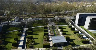 Jardins contemporains CG 64 - Pau - Vue aérienne Jardins contemporains CG 64 - Pau - Vue aérienne