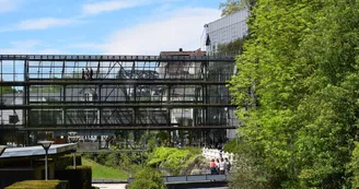 Jardins contemporains CG 64 - Pau - Vue bâtiment Jardins contemporains CG 64 - Pau - Vue bâtiment