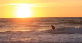 Plage du Penon sunset
