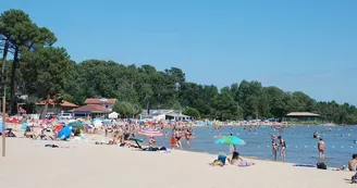 Plage de Cazaux Lac Plage de Cazaux Lac