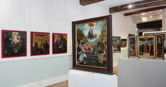 Hôtel de Vauluisant - Salle peintures Hôtel de Vauluisant - Salle peintures