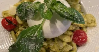 Pâtes Pesto Burrata Pâtes Pesto Burrata