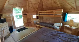 Vue intérieure d'un kota Vue intérieure d'un kota