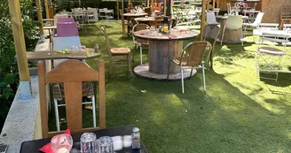Terrasse restaurant le 19