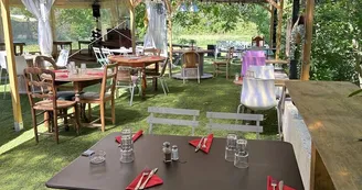 Terrasse restaurant le 19