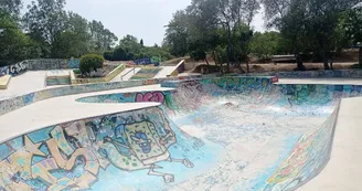 Skate Park du parc du Gour_Martigues
