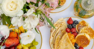 Petit-Déjeuner Villa Saint-Ange