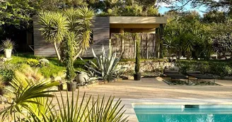 Piscine lodge