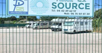 Aire de camping-cars La Source