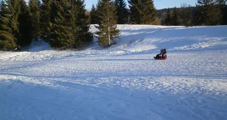 Piste de luge de Saint-Laurent en Grandvaux