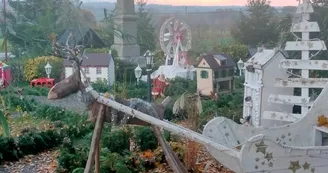 Guéhébert_Village miniature illuminé Guéhébert_Village miniature illuminé