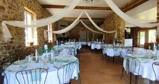 Gîte des Faucheries - Salle de réception 99 pers